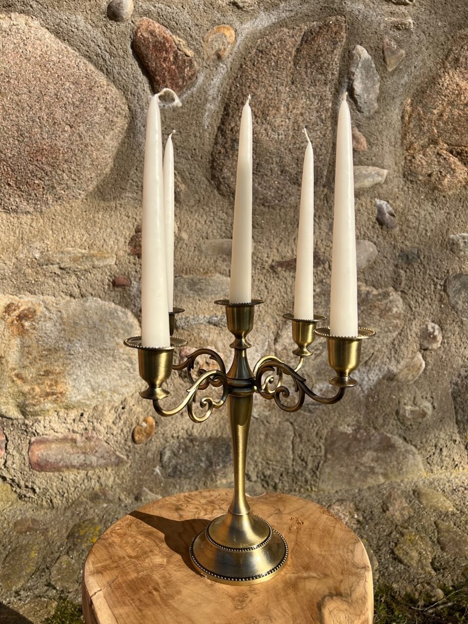 KerzenleuchterGold Kerzenständer