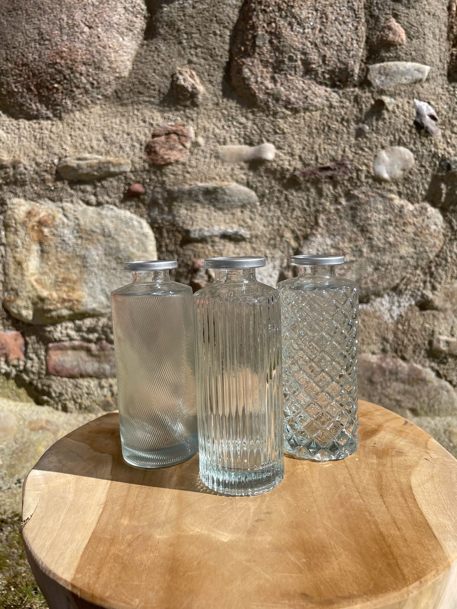 Vase Rand silber Vase Rand silber